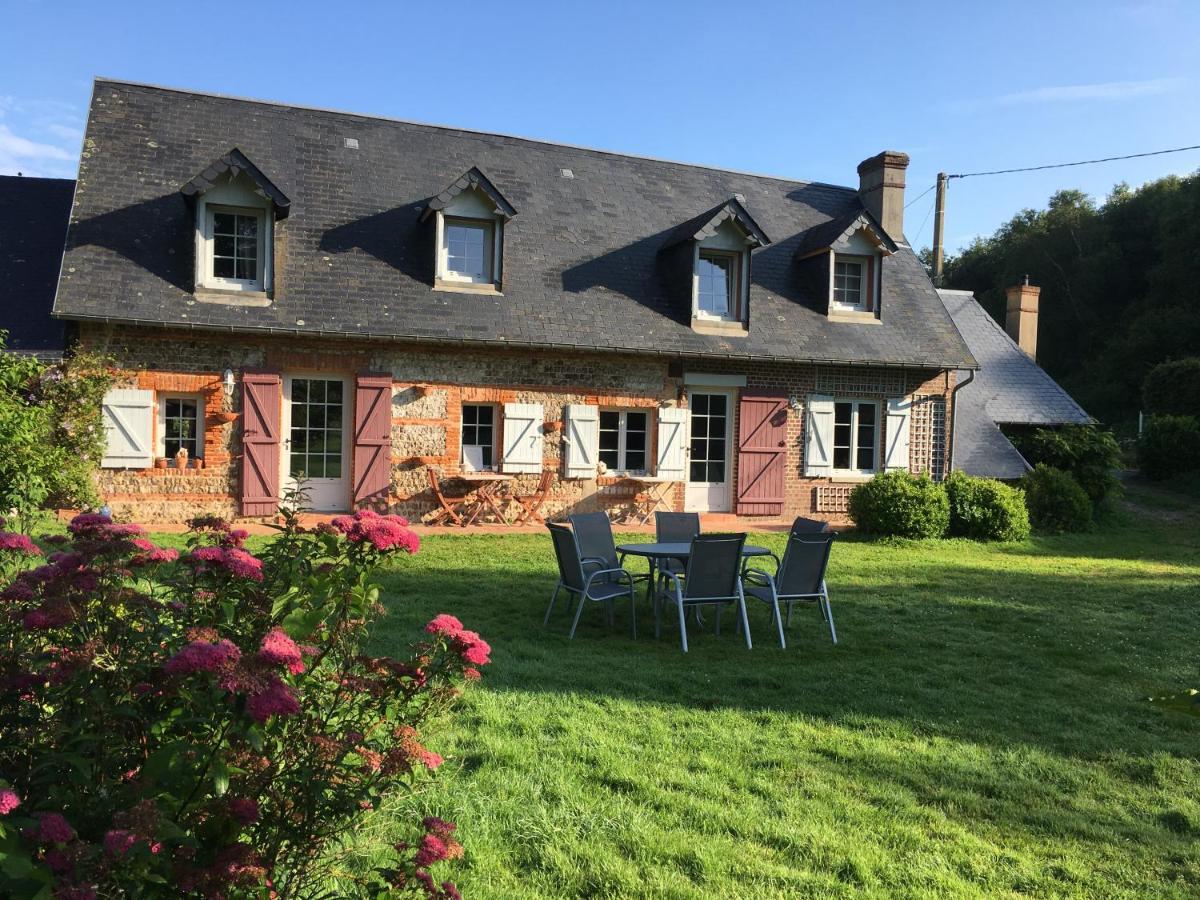 La Cour Martin A 7 Km D'Etretat-Gite Classe 3 Etoiles Cuverville  Buitenkant foto
